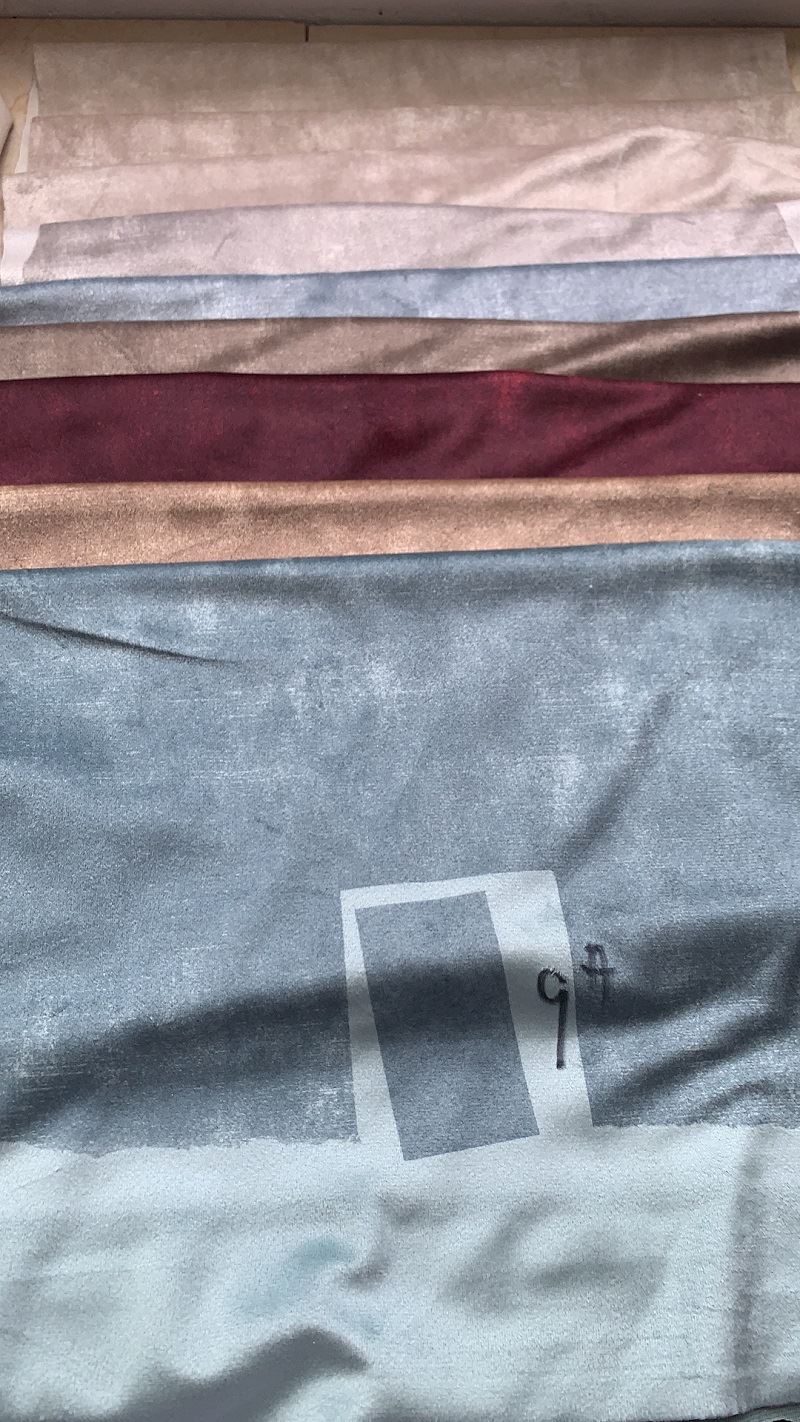 printed velvet